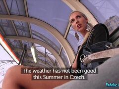 素人, ブロンド, フェラチオ, 彼氏, チン, アウトドア, ハメ撮り, 公共