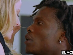 Big black boy punished 18 yo college girl