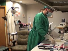 Africano, Tetas grandes, Médico, Ébano, Examen, Tetas naturales, Coño, Estudiante