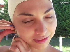 Брюнетки, Куколка, Крошечные, Бассейн, Киски, Курящие, Сиськи, Под водой