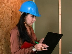 Grote mammen, Sperma shot, Muurgat, Masturbatie, Slipje, Kousen, Zuigen, Nat