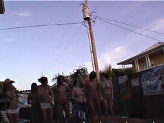 Real Full Nude Frat House Backyard Strip Contest These Girls Will Be Pissed If They See Its Online