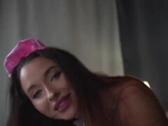 美人, フェラチオ, カップル, イく瞬間, 女, 軟体, オマンコ, ユニフォーム