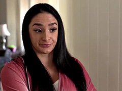 Grote lul, Blond, Sperma, Seksspeelgoed, Hardcore, Gigantische dildo, Geschoren, Tieten likken