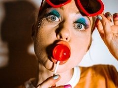 アナル, お尻, ブロンド, バック, 顔射, 手コキする, 剃毛, ティーン