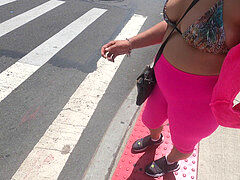 Bikini, Exhib, De plein air, Culottes ou slips, Public, Voyeur