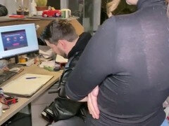 Vies praten, Dominatie, Dominante vrouw, Frans, Vernedering, Straf, Slaaf, Vastgebonden