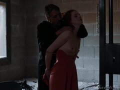 Sucer une bite, Hd, Léchez, Seins naturels, Mamelons, Chatte, Rousse roux, Nénés