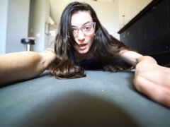 Intense POV experience: Surrendering to a Tattooed Giantess and Her Mesmerizing Feet!