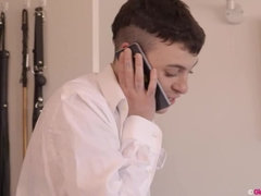 Billie & Luca - Phone Call Fuck