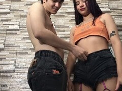 18 años, Amateur, Tía, Verga grande, Novio, Casero, Indio, Coño