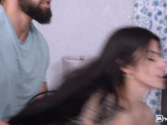 Hôtel, Interracial, Fille latino