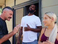 Negro, Rubia, Morena, Engañando, Peludo, Sexo duro, Marido, Coño