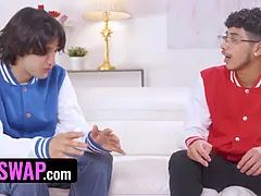 Diep in de keel, Gezichtzitten, Kwartet, Hd, Orgie, Roodharige vrouw, Zusters, Taboe