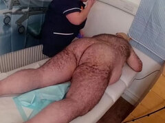 In den arsch, Sadomasochismus, Britisch, Domination, Prüfung, Fetisch, Behaart, Hd