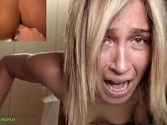 Rubia, Pareja, Corrida, Extremo, Corridas faciales, Penetracion con puños, Sexo duro, Juguetes