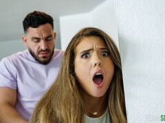 18 años, Culo grande, Mamada, Estilo perrito, Ffm, Tetas naturales, Adolescente, Tetas