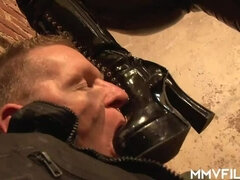 チン, フェムドム, フェティッシュ, 手コキする, ハードコア, ゴム, オナニー, 淫乱熟女