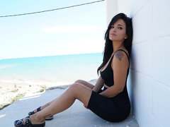 Пляж, Минет, Брюнетки, Платье, Натуральные, На природе, Киски, Тату