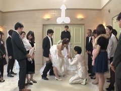 アジア人, 結婚, 浮気者, 浮気する, フェティッシュ, ハードコア, 日本人, 結婚式