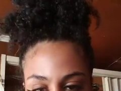 Curby big ass ebony ghetto slut solo on webcam