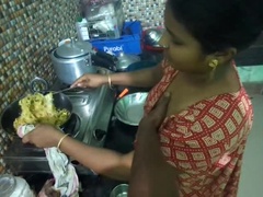 Desi Indian Hot Wife Deluwara Khatun Cooking and Fucking in HD