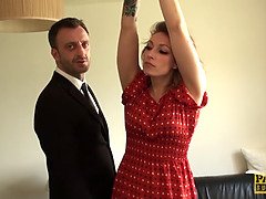 Sadomasochismus, Grosser schwanz, Grosse titten, Blasen, Britisch, Hd, Realität, Rau