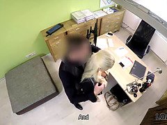 Schönheit, Vollbusig, Handjob, Masturbation, Geld, Büro, Muschi, Jungendliche (18+)