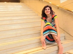 Nahaufnahme, Kleid, Extrem, Klaffend, Masturbation, Orgasmus, Öffentlich, Solo