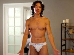 Asiático, Mamada, Condón, Gay, Japonés