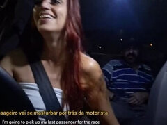 Amateur, Coche, Fetiche, Al aire libre, Portugués, Pelirrojo, Chorro, Adolescente