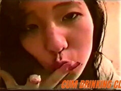 Japanese Women Swallowing Spunk Vintage Compilation