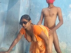 Indian bhabhi Sheetal Bhabhi gets down and dirty with her stepbrother in an orgy