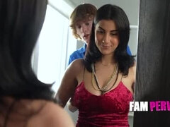 Anal, Famille, Hard, Énorme, Fille latino, Seins naturels, Pov, Tabou