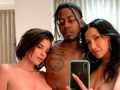 Culo, Negro, Mamada, Estilo perrito, Ffm, Pajear, Interracial, Trio