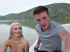 18 ans, Blonde, Cocu, Tchèque, De plein air, Pov, Adolescente, Nénés