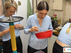 Leie, Braunhaarige, Hd, Hausfrau