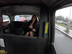 Euro Taxi French Babe Ania Kinski Gives an Amazing Blowjob - Ania kinski