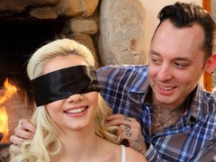 Kont, Blond, Pijpbeurt, Dominatie, Geschoren, Mager, Verassing, Tieten likken