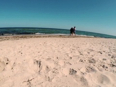 Playa, Verga grande, Rubia, Mamada, Corrida, Polla, Pajear, Hd