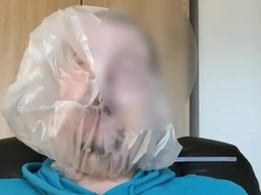 Bhdl - Latexglove Breathplay - Christmas Eve Trashbag Training - 208 Seconds