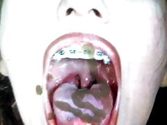 Random Cum Target 19 - Cum Tribute(open mouth braces slut)