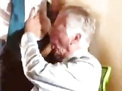 Business grandpa blowjob