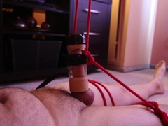 Toy Machine Milks Man Dry with Ruined Orgasms