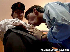 pervert Cop boned twink James Ryan's Tight Ass