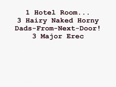 three Sexually Excited Dads-Next-Door In Motel Circle Jerk