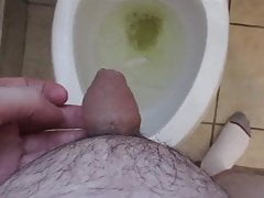 My friend Poexile's tiny uncut willy pees