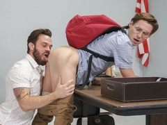 Dweeb drilled in a classroom (Shae Reynolds, James Fox)