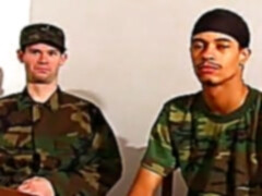 Hot gay army studs suck dick and fuck real hard