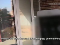 Pizza delivered by a delicious errand-boy (276)
